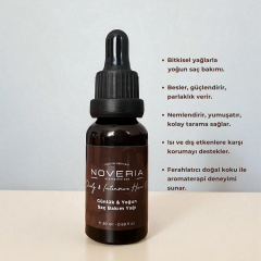 Günlük ve Yoğun Saç Bakım Yağı - 20 ml