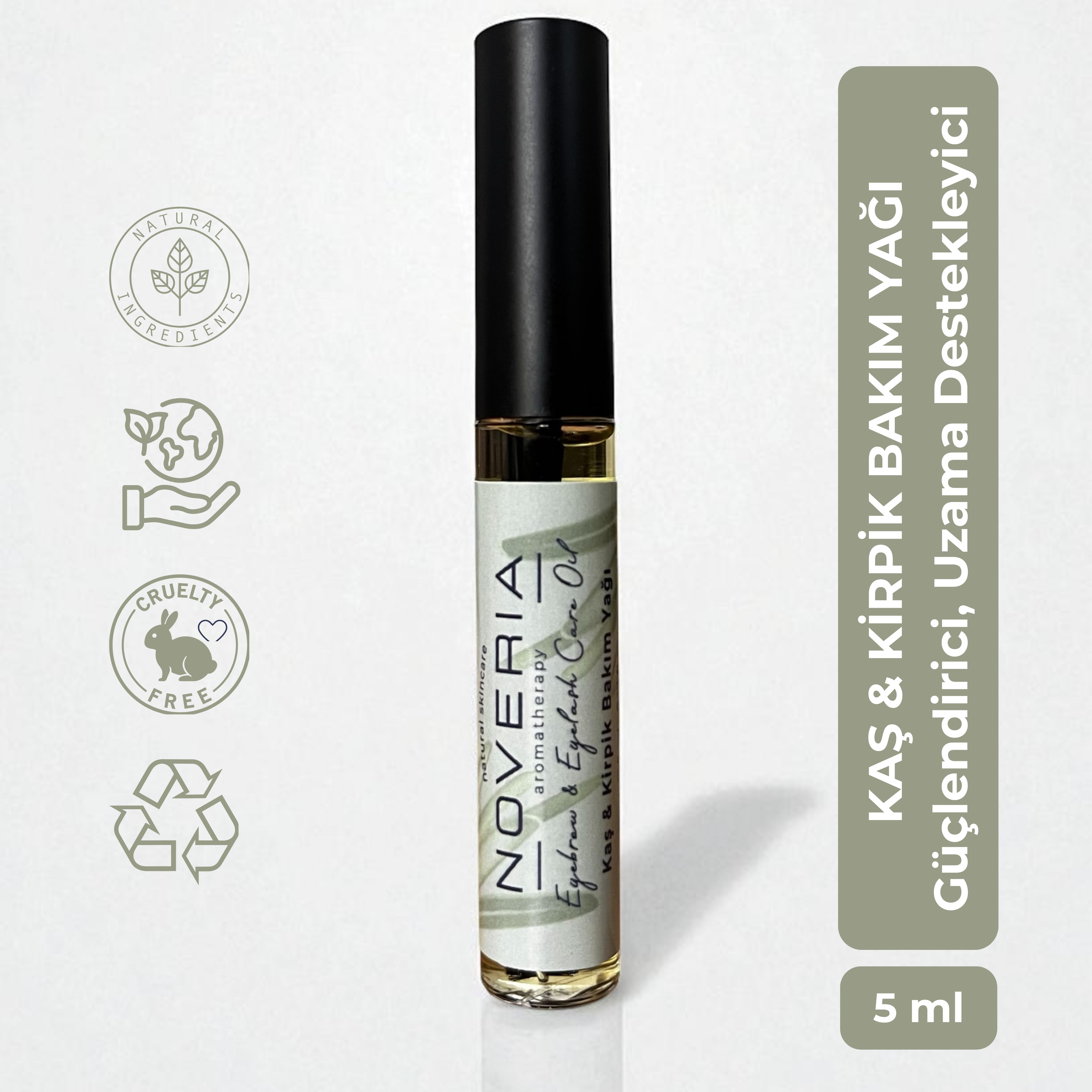 Kaş ve Kirpik Bakım Yağı - 5 ml