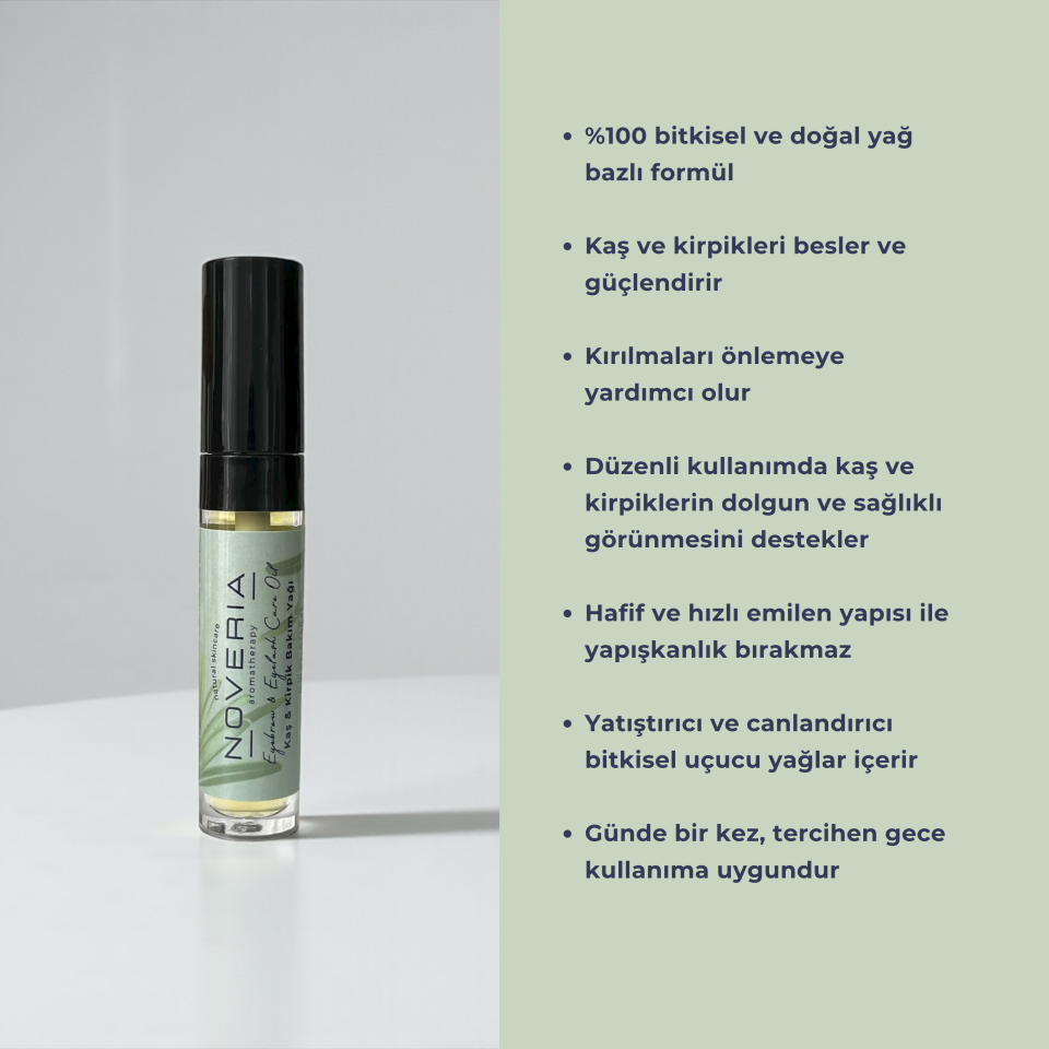 Kaş ve Kirpik Bakım Yağı - 10 ml