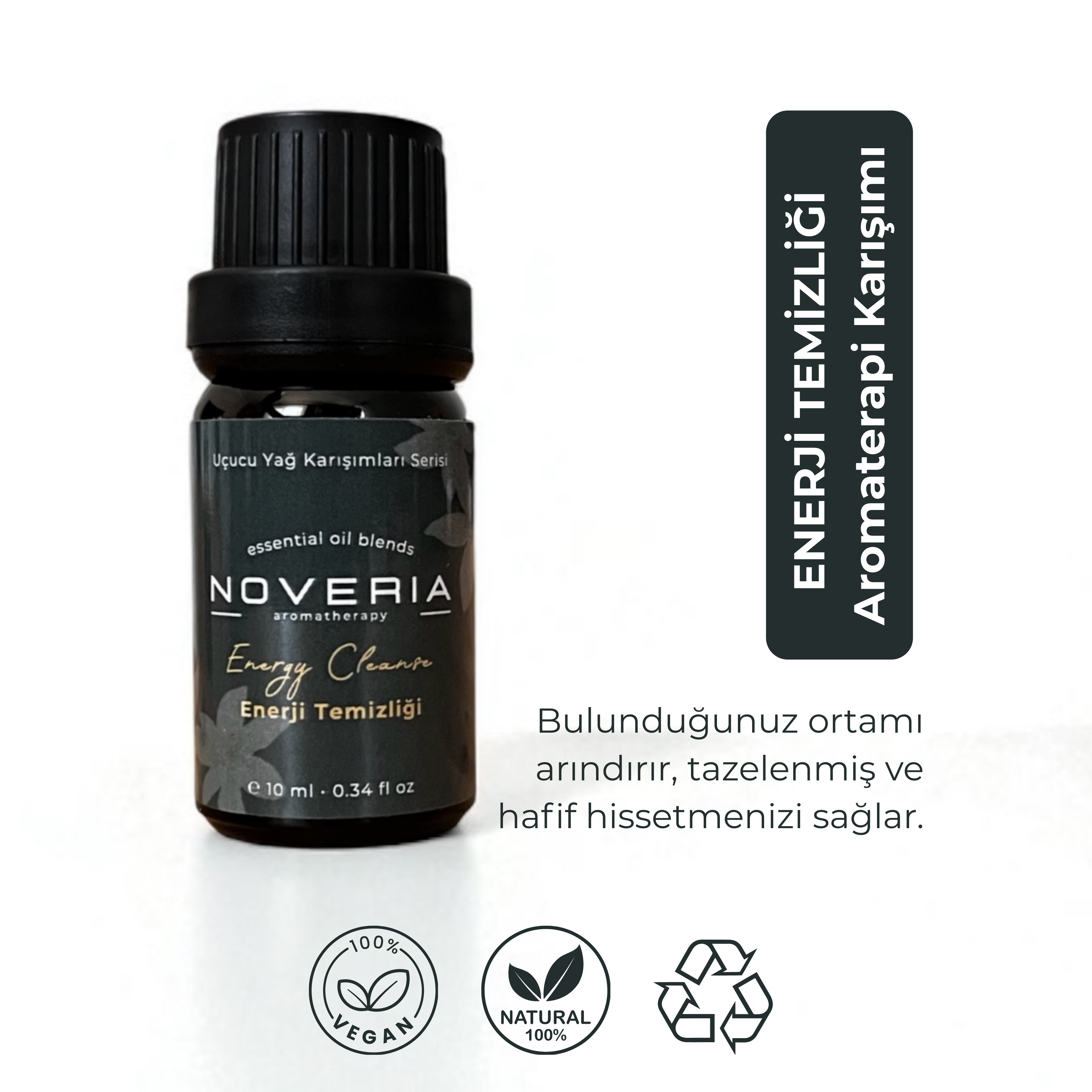 Enerji Temizliği Aromaterapi Uçucu Yağ Karışımı - 10 ml