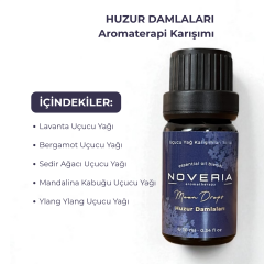 Huzur Damlaları Aromaterapi Uçucu Yağ Karışımı - 10 ml