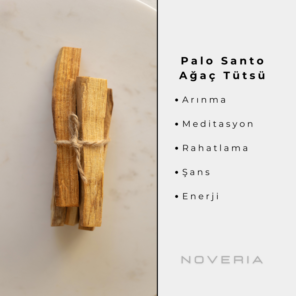 Palo Santo Ağaç Tütsü – 3 Adet / 30-35 g - Peru, Sertifikalı